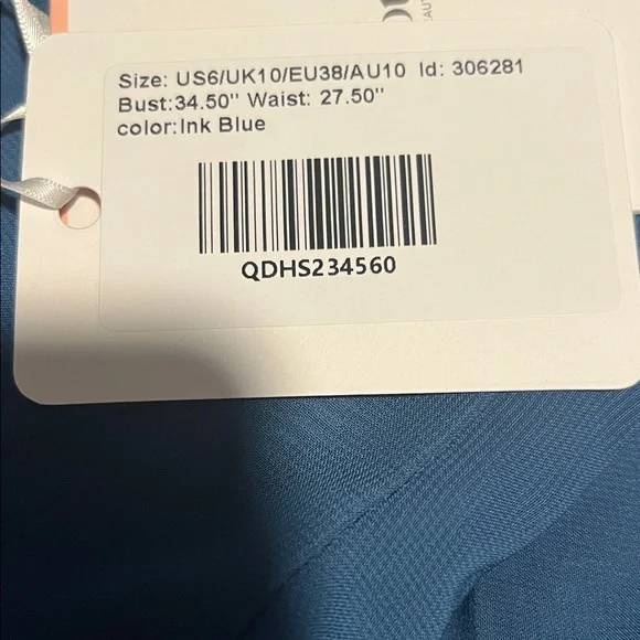 JJ’s House Blue Women's Dress - Picture 2 of 4